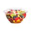 50 Pack 32Oz Clear Plastic Salad Bowls With Lids Disposable Medium Takeout Container With Snap On Lid 