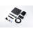 10" Shower System In Matte Black, Stainless Steel Construction, Balanced Ceramic Disc, , 3 Switch, Wall Mounted Black System, 31 Function, Faucet-121613000