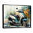 Black Floater Framed selected
