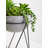 36cm Faux Succulent Plant in Stone Planter