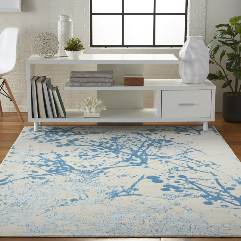 Larchmont Abstract Indoor Rug, Rectangle 4' x 6'