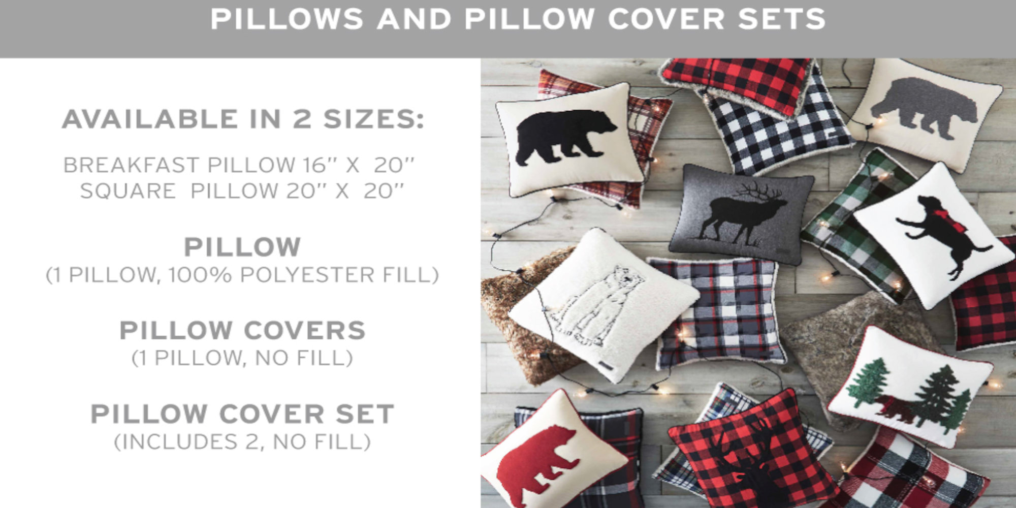 Eddie bauer polar bear pillow best sale