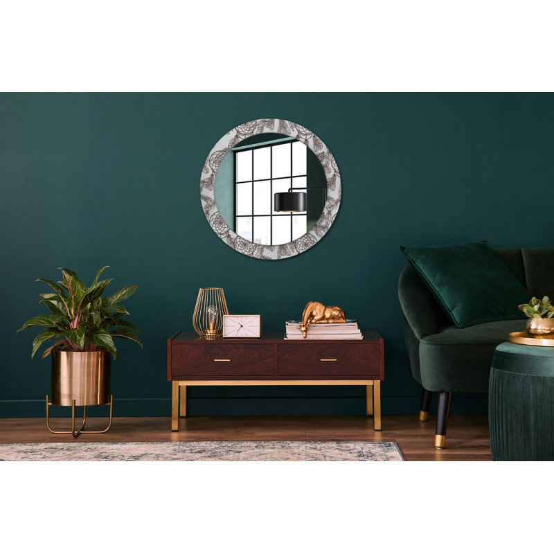 Huldar Glass Flat Wall Mirror