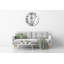 Jukka Glass Wall Clock