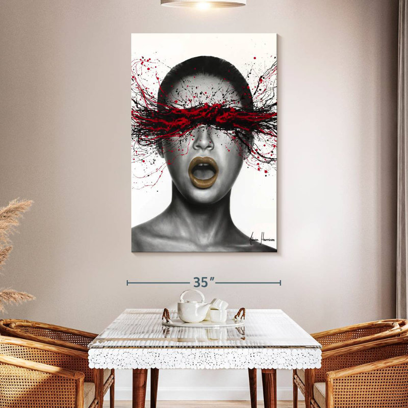 Leisha Objective Intention, 51" H x 34" W