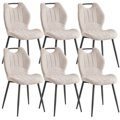 Upholstered Linen Dining Chair