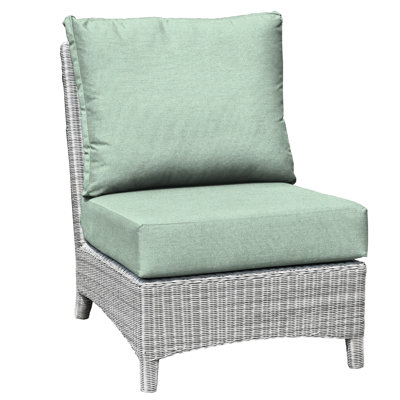 Outdoor Teak Armless Lounge Chair