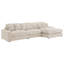 Canapé modulaire rembourré Cassidy Sand-1858220225
