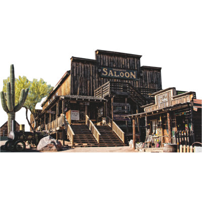 SP13396 Old Ghost Town Saloon Bar Wild Western