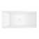 Hibiscus Rectangular Acrylic Soaking Tub with Integrated Drain and Overflow