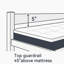 Matelas pour lit superposé simple au-dessus d'un lit simple 5/6/8/10 pouces-118542095