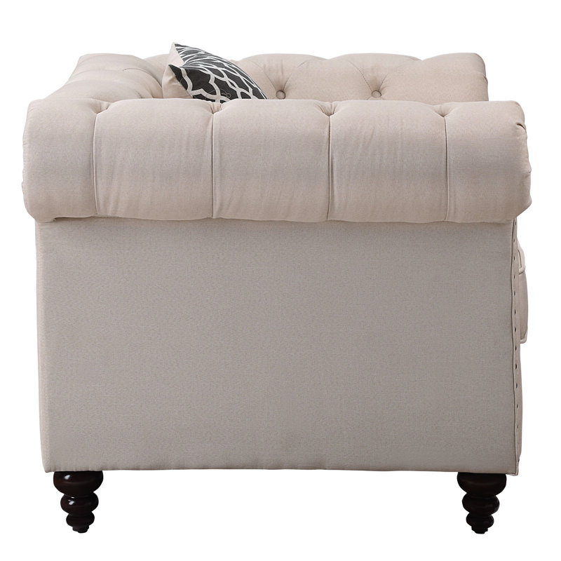 Fauteuil en lin Kien