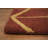 Stylish Chevron Rust Runner Rug 3x9