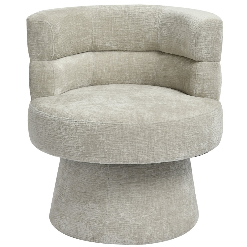 Upholstered Side Chair, Beige