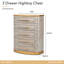 Commode 5 tiroirs St. Charles