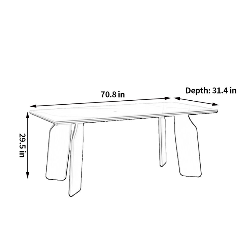 Adejah, 29.5"H x 70.8"L x 31.4"W