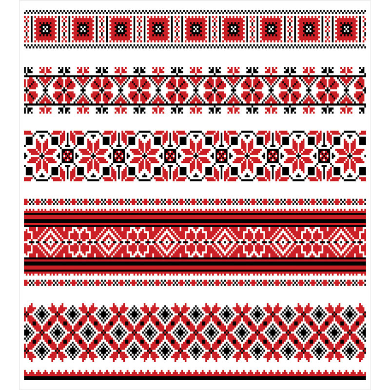 Ensemble de housse pour couette, Simple, Accents d'Ukraine