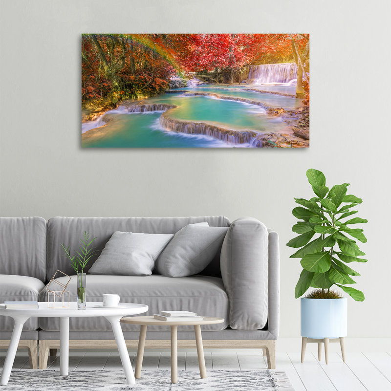 Cascade - No Frame Print on Canvas