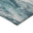 Machine Washable Indoor/Outdoor Cinead ACN1687 Teal Rug-104738306