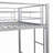 Metal Bunk Bed with Trundle