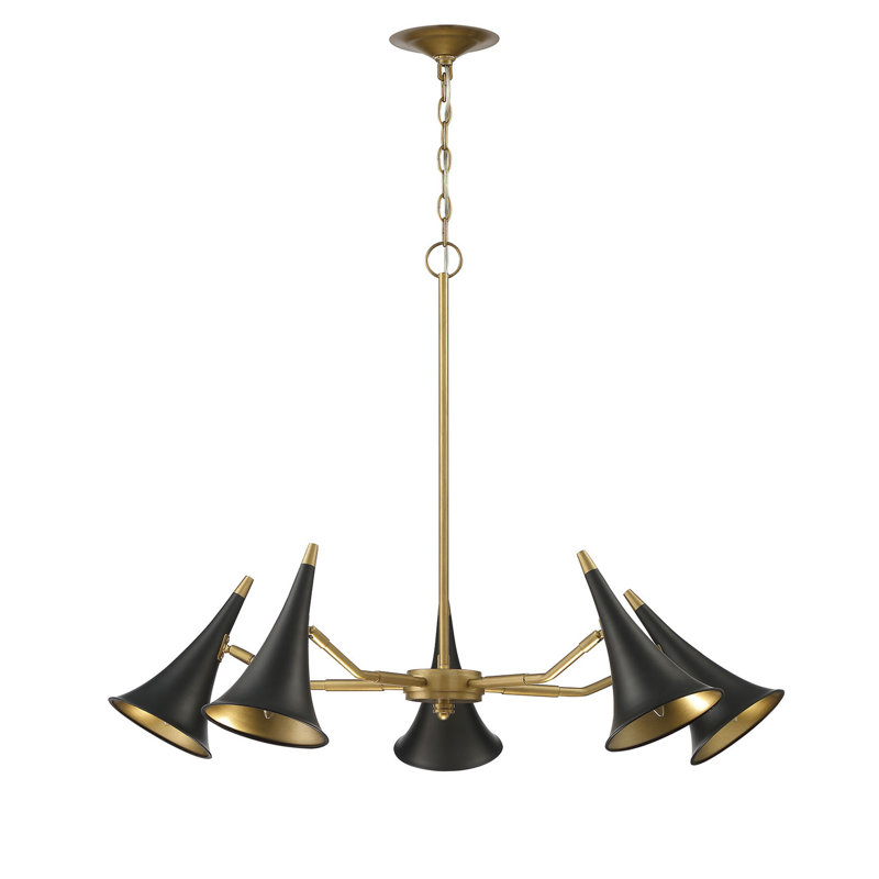 Clarion 5 - Light Dimmable Empire Chandelier