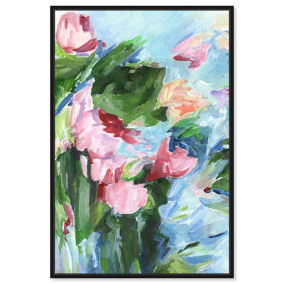 Petal Melody I Canvas Abstracts colorés par 