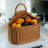 2 PACK Ginger Garlic Storage Basket Bread Basket Weaving Basket Egg Storage Kitchen Storage Holder-1687400134