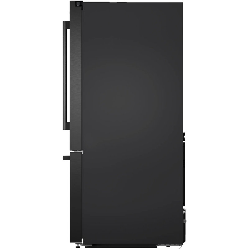 500 Series Free-Standing Fridge-Freezer, Black Stainless Steel