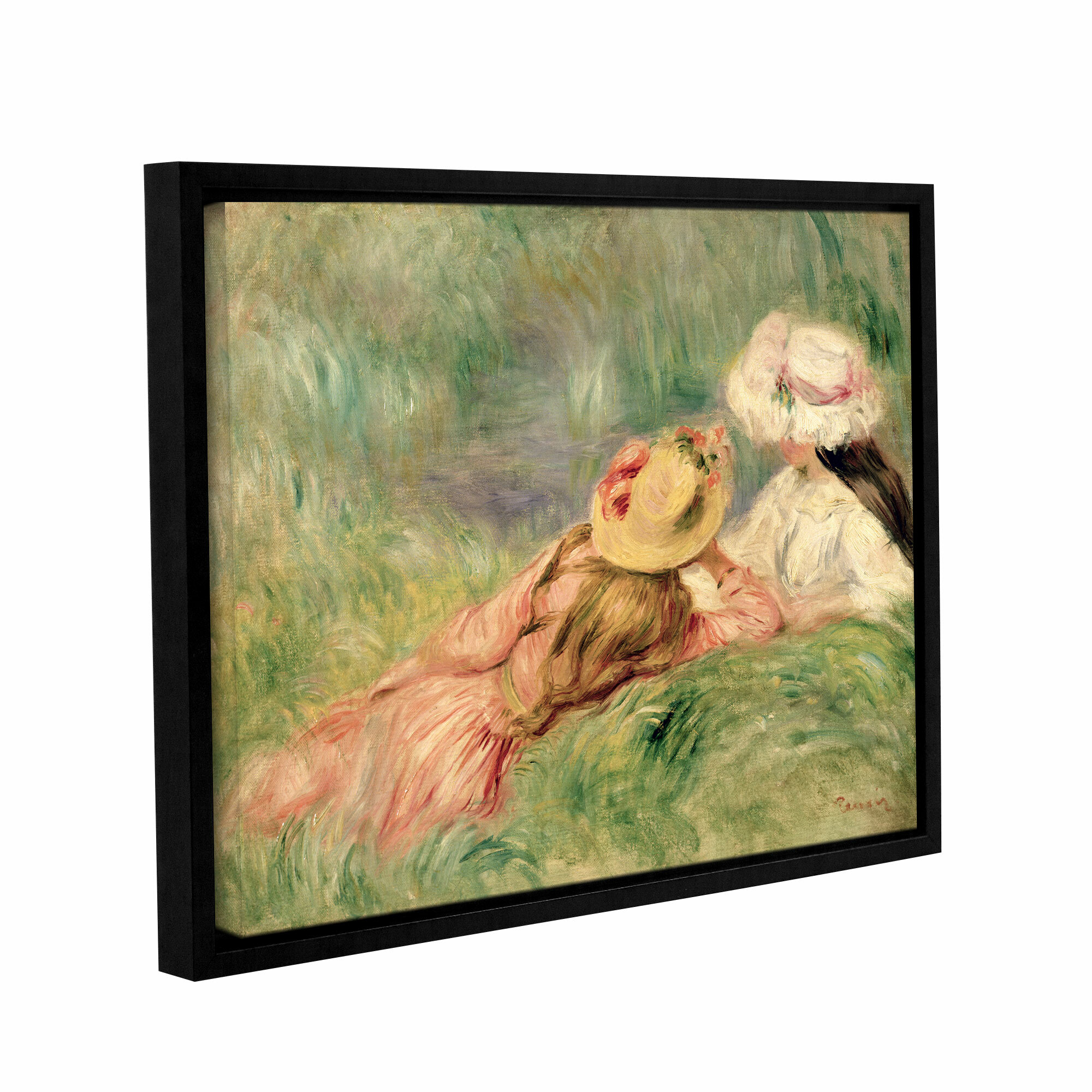 Renoir Wallpaper Pink and Blue or the Cahen D'anvers Girls 1881 Painting  People Living Room, Bedroom, Hallway, Kitchen Wallpaper - Etsy