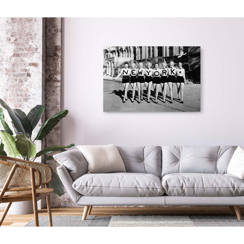 New York Chorus Line - Unframed Print, 24" H x 36" W x 1" D