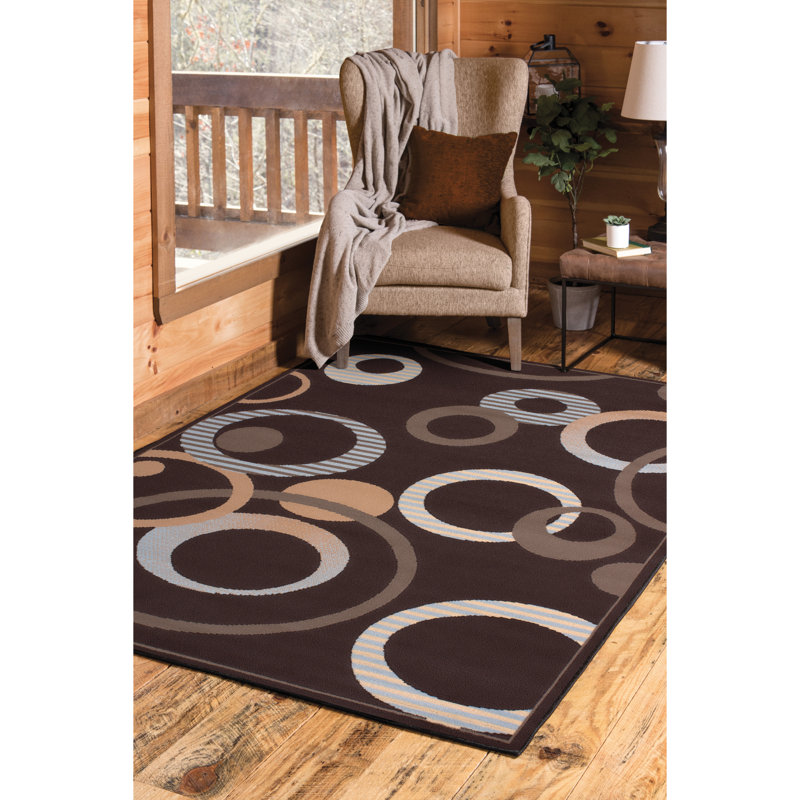 Tapis chocolat Gober, 1 pi 11 po x 3 pi 3 po