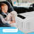 12V Refrigerator, 16QT(15L) Electric Cooler, 12V/24V DC 110~240V AC Car Fridge -4℉~68℉, Portable Refrigerator for Vehicles RV Truck Jeep SUV Van Boat Camping Tailgating Road Trip Outdoor Travel, Grey