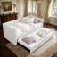 Canapé-lit polyvalent avec accoudoirs et lit escamotable, taille simple-396850559