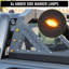 Support pour camion réglable avec 6 lampes latérales ambrées, universel pour camionnettes