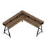Bureau d'étude moderne, couleur dorée, 70,9 x 35,4 x 23,6 pouces | 100% panneau de particules enduit de mélamine, épaisseur: 0,7 pouce | Conception élégante et durable pour le bureau à domicile, parfaite pour la productivité et l'organisation-1044839142
