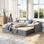 Upholstered Daybed with Trundle