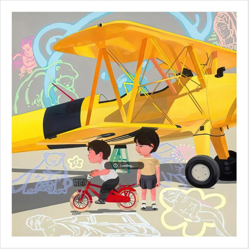 «Flight of Innocence», reproduction d'art