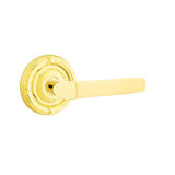 Milano Flat Passage (Hall & Closet) Door Lever with Round Rosette