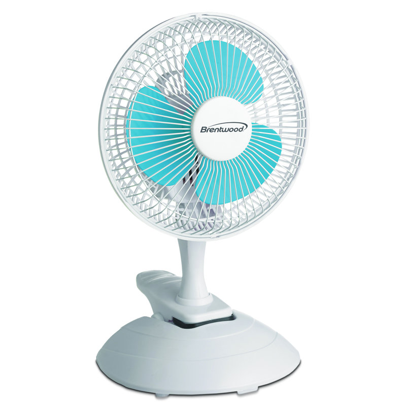 Kool Zone 6" Table/Clip Fan- White
