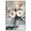 Décoration murale florale blanche à motif de pétales blancs par Art Remedy
