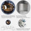 Horloge murale brune Ramen-1703504487