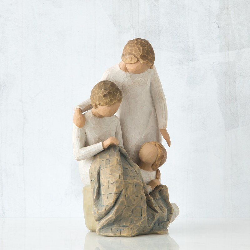 Willow Tree générations, reflète le temps passé - figurine en résine peinte à la main