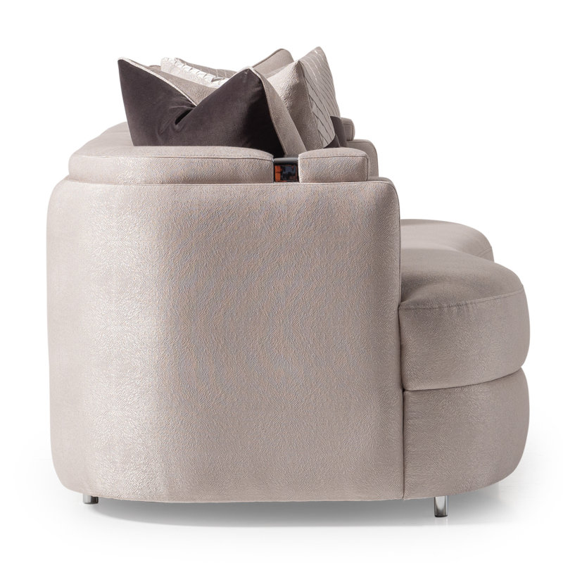 Carmela Sofa, 28.5" H x  85.5" W x  37.5" D, 3