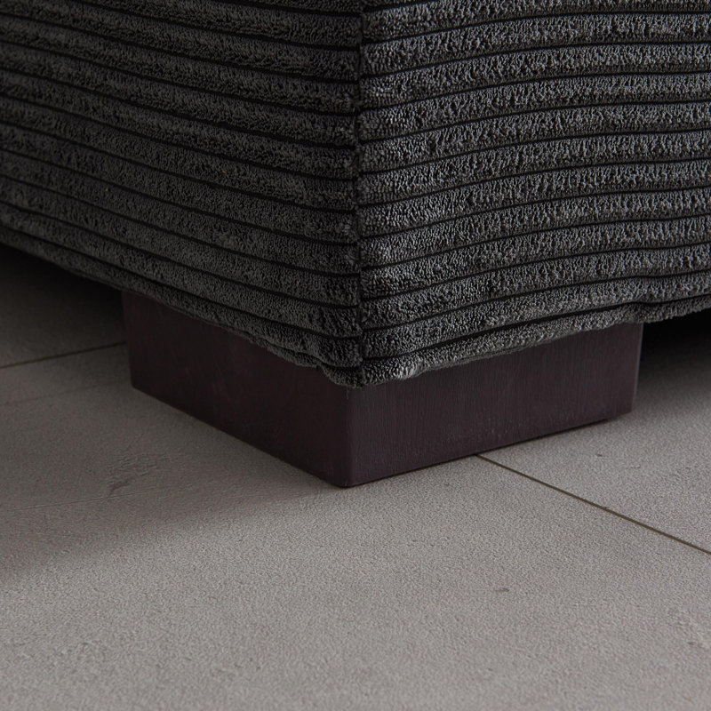 Canapé modulaire Upholstery, canapé convertible, canapé moderne, canapé d'appoint, Gris foncé