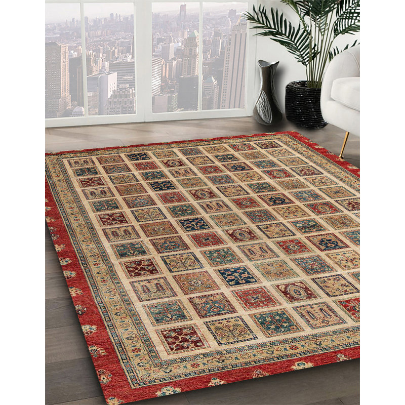 Abstract Indoor Rug, Square 8'