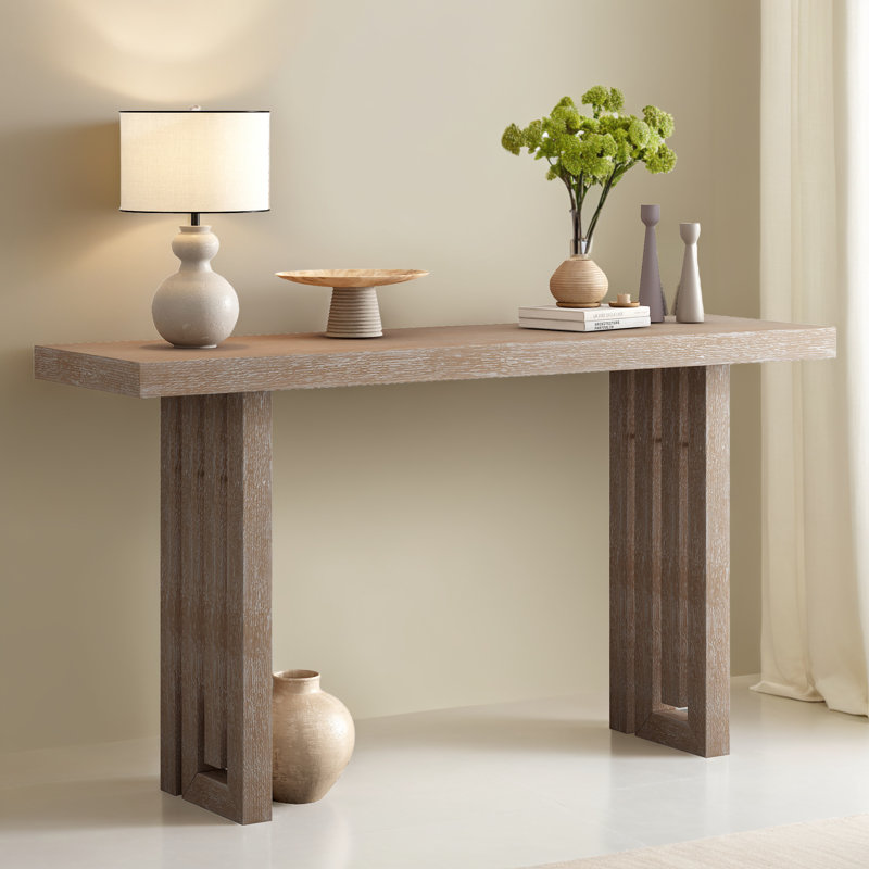 59.11'' Console Table, Natural