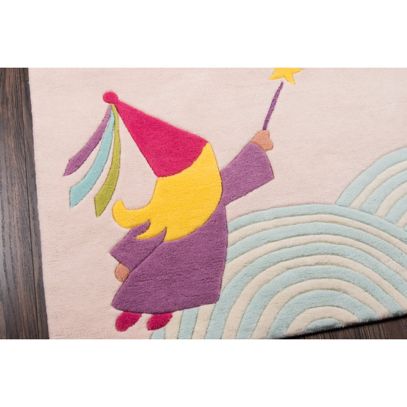 Cecelia Handmade Polyester Rug, Rectangle 2' x 3'