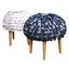 Solid + Manufactured Wood Accent Stool-16648972