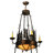 17 - Light Dimmable Tiered Chandelier