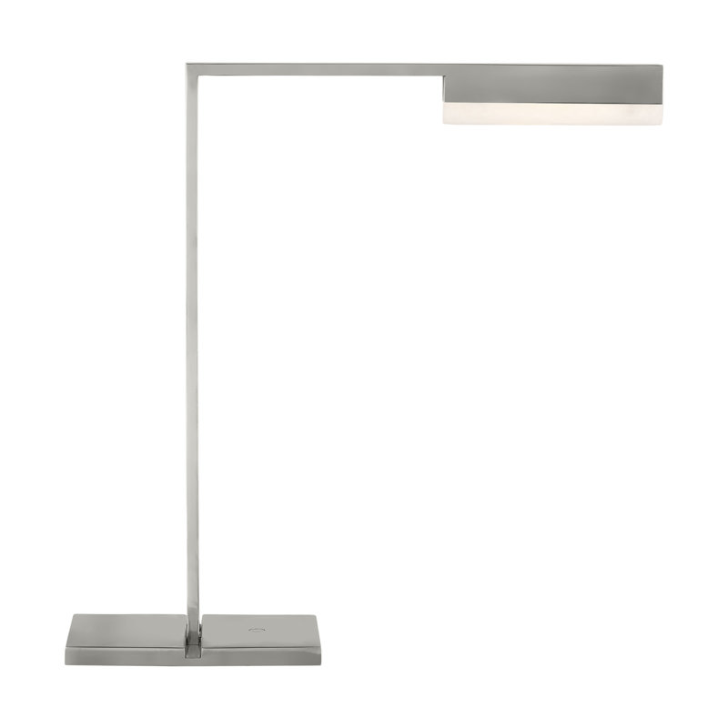 Linea LED Table Lamp, Antique Nickel